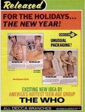 1967 The Who "Sell Out" Album Release Music Industry Promo Reprint Ad