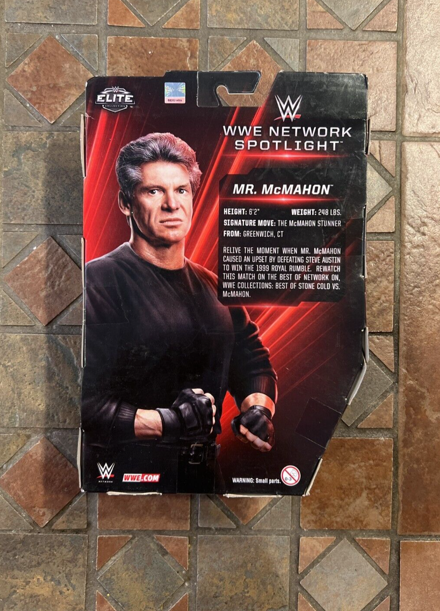 WWE Network Spotlight Mr. Vince McMahon Elite Collection Mattel