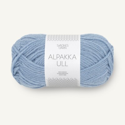 ALPAKKA ULL von SANDNES GARN - BLÅ HORTENSIA (6032) - 50 g / ca. 100 m Wolle