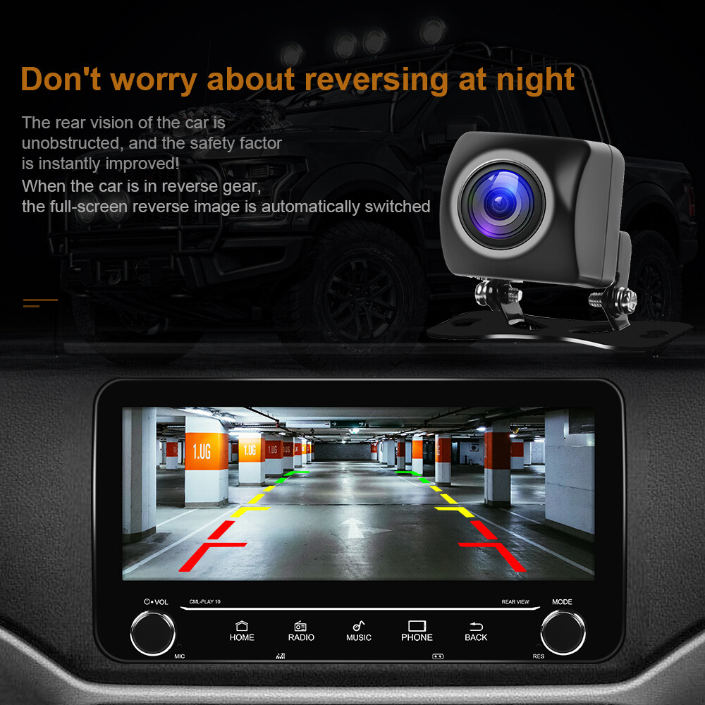 Проводная водонепроницаемая камера заднего вида AHD 720 HD для резервного копирования системы обратной парковки