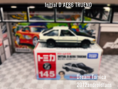 トミカ　イニシャルD　 AE86 TRUENO 1:64 Initial D AE86 Diecast Car Takara Tomy Dream Tomica