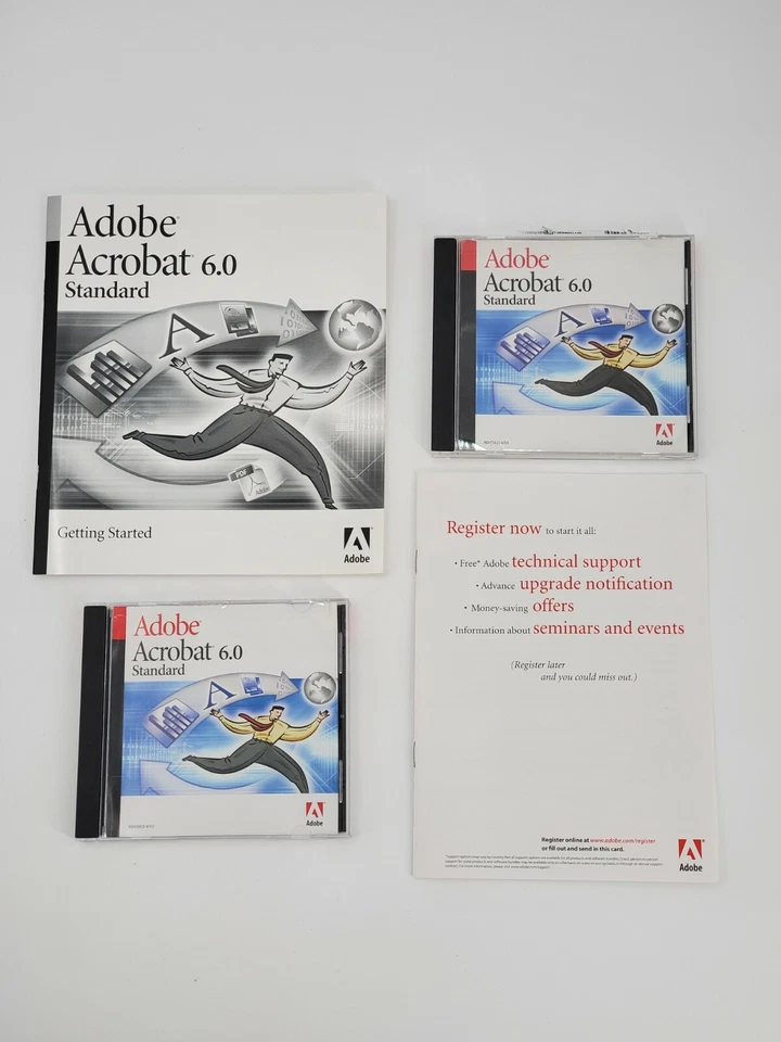 Adobe Acrobat 6.0 Standard for Windows CD w/ Serial Number - Image 3 of 4