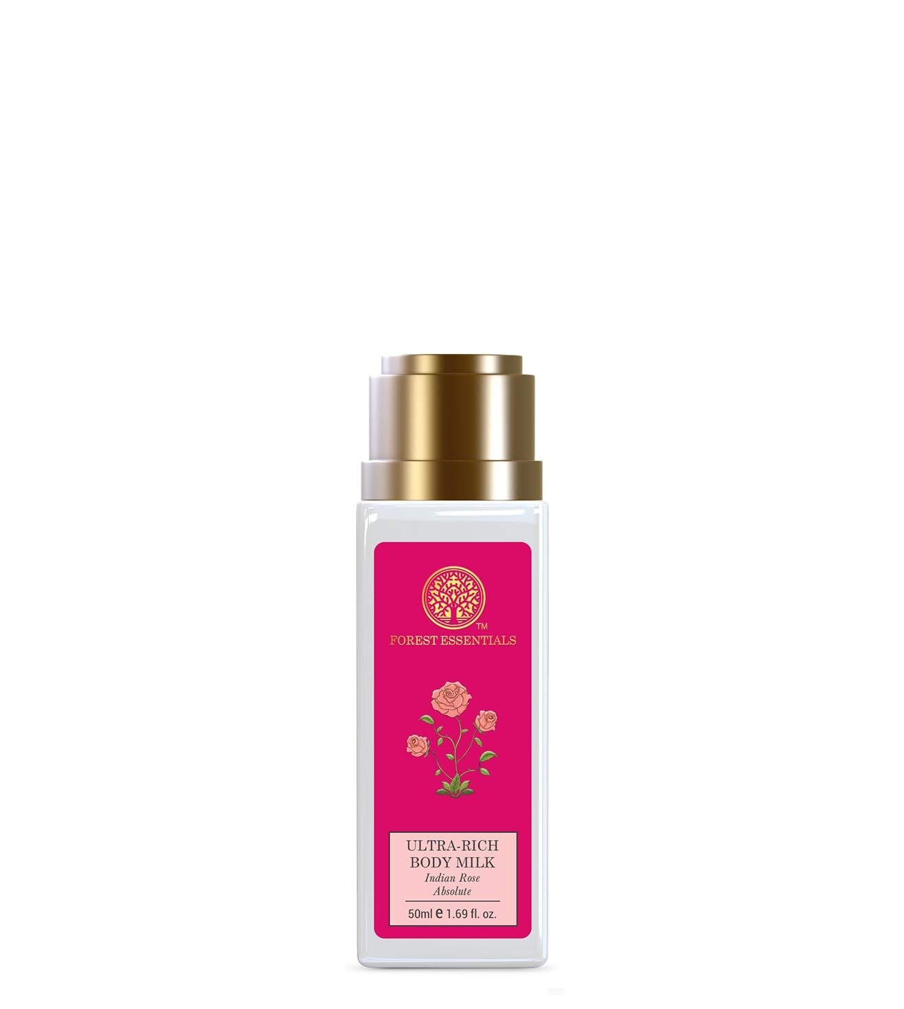 Forest Essentials Ultra-Rich Body Milk Indian Rose Absolute,