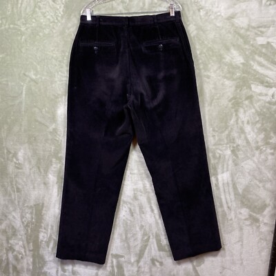 【BAON】Banco Banding Corduroy Wide Bermuda Pants Jos A Bank Corduroy Pants Mens 33x32 Black Wide Wale 100