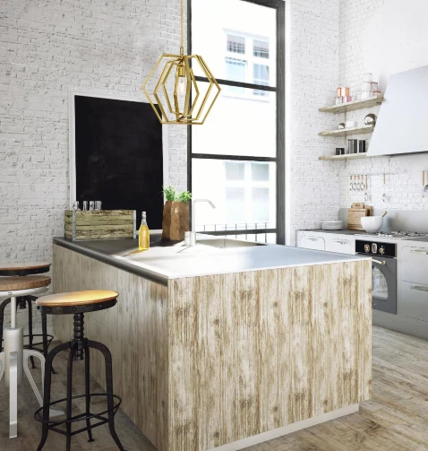 Lámpara colgante Westinghouse 63697 acabado latón champán 1 luz K38 Foto 4 de 4