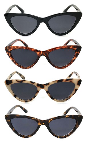 2 pares combinados de lentes tintadas ojo de gato (no carbón) lector de sol gafas de sol - Imagen 3 de 13