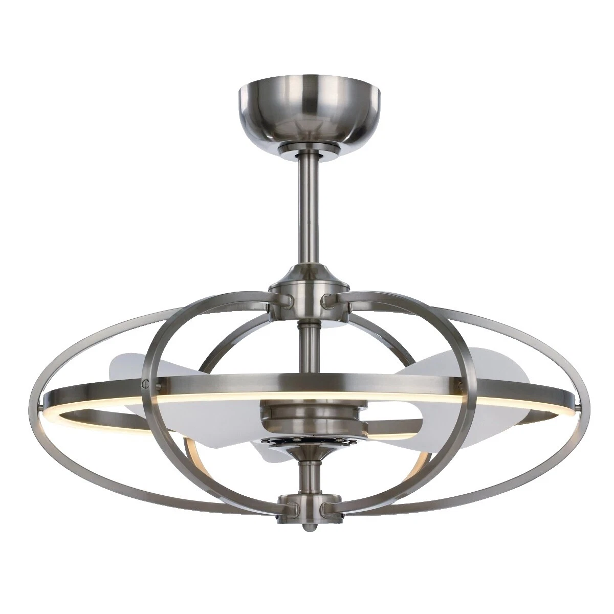 Nickel Modern Ceiling Fans