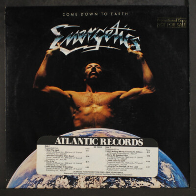 ENERGETICS: come down to earth ATLANTIC 12'' LP 33 RPM