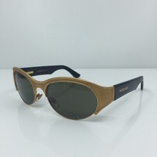 New Vintage Rochas Sunglasses Rochas Paris 9041 C. 19 Matte Gold  Black France