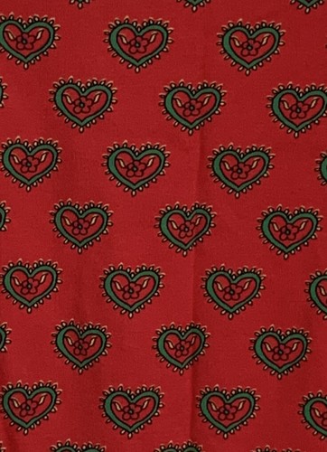 Hanna Andersson Girl’s Size 10 Pajamas Set Red Snug Fit Cotton Hearts EUC - Picture 2 of 11