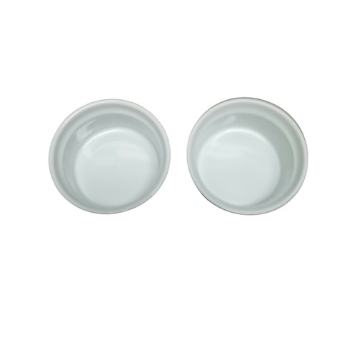 Set of 2 BIA Cordon Bleu White Ramekins 4 x 2 Inch - Picture 4 of 12