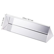 Triangular Prism Crystal Optical Triangle Mirror Tri Prism Teaching Light