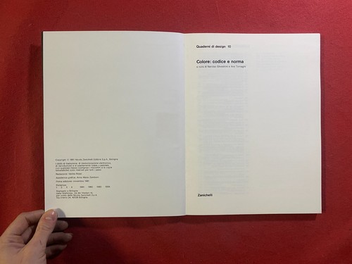 FARBCODE UND NORM Zanichelli Designhefte 10 Bruno Munari (1. Ausgabe 1981) - Bild 3 von 9