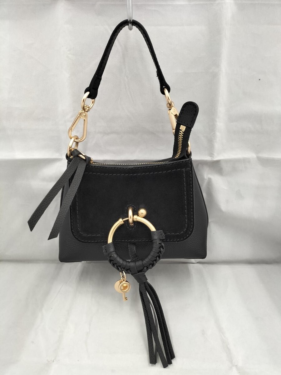 SEE BY CHLOE Hand Bag CHS18WS975330 Black Used 7.4×5.1×3.3 inch