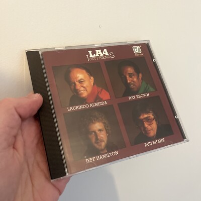LA4 - JUST FRIENDS - CD - RARE OOP US JAZZ QUARTET THE LA FOUR BUD SHANK 1992