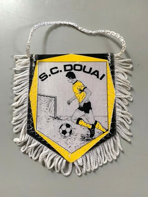 GRAND FANION MATCH Stade Brestois Brest Football Foot Pennant Wimpel Vintage EUR 49,99 - FR