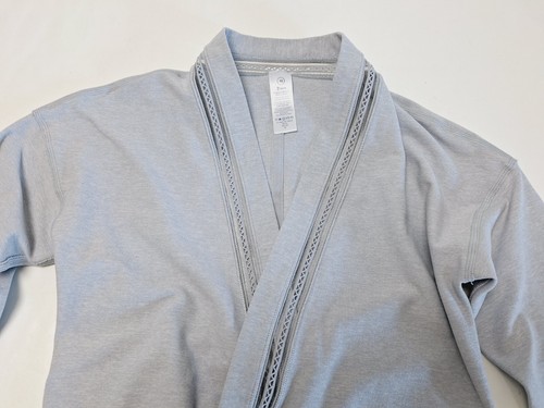 Ivivva Shirt 10 Gray Twist Front Long Sleeve Activewear h - Picture 2 of 4
