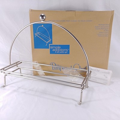 Pampered Chef Simple Additions Rectangle Stand #1954 NEW 