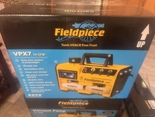 Fieldpiece VPX7 Evacuation/Vacuum Pump - Yellow
