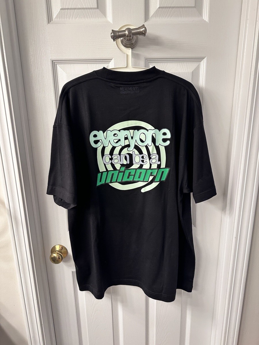 $850 VETEMENTS Unicorn 3000 oversized t-shirt Size S | eBay