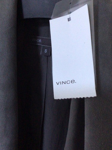 VINCE Suede Jacket with Draped Collar New w Tag - Picture 5 of 5
