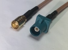Fakra Z Male to SMB Female Pick Your Length Extender RG316 Coaxial Cable USA