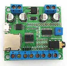 4 Buttons Triggered MP3 Player Board with 10W...