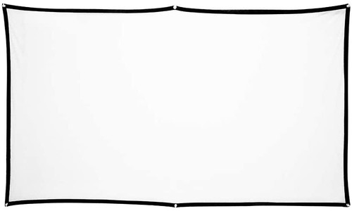 Foldable 100" Projector Screen 16:9 HD 1080P Portable Outdoor Home Movie Cinema - Imagen 1 de 9