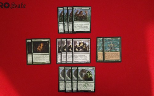 MTG Casual Green Rhox Elemental Stompy Gate Deck w/Deck Box & Sleeves Magic - Picture 5 of 8