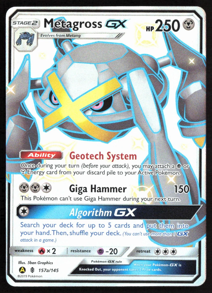 Metagross GX 157A/145 Alternate Art for sale | eBay
