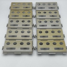 Lot of 10 Nintendo GameCube Controller Port Faceplate Cover YELLOWED/DISCOLORED