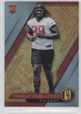 2017 Panini Gold Standard Rookies Platinum 9/49 Takkarist McKinley #199 0f6