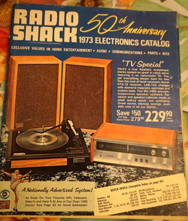1973 RADIO SHACK CATALOG Electronics Toys Radios Stereos