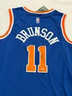 Jalen Brunson New York Knicks Signed NBA Basketball Jersey COA