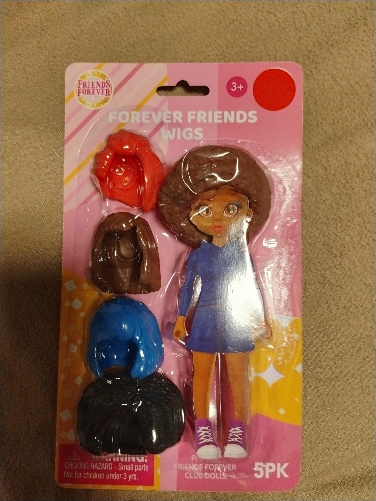 Friends Forever Club Mini Doll Wigs 5 pieces Fits all Alanis, Carina, Viera, IHA