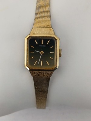 Damen Vintage Mechanische Seiko 960613 Uhr Funktioniert Gebrauchter Zustand