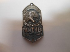 PANTHER  Steuerkopfschild, Fahrrad Emblem, kurz, bicycle bike head badge, plaque