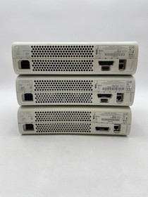 Microsoft XBOX 360 home console - Lot of 3 - White Tested Working Cosmetically N