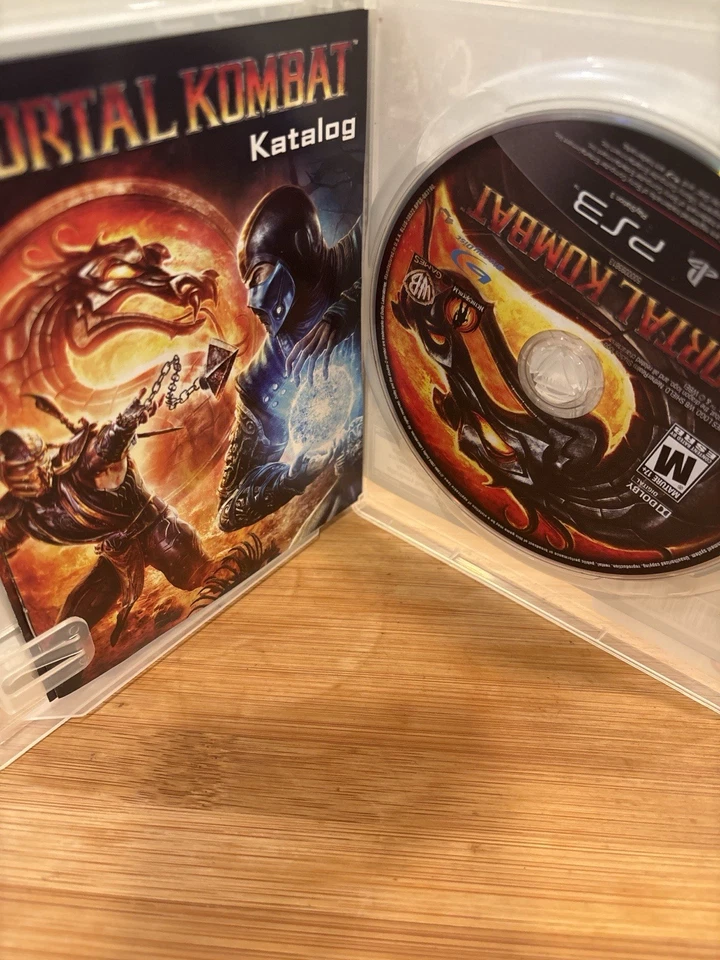 Mortal Kombat (PS3, 2011) Complete w/ Manual – Tested, Light - Image 3 of 4