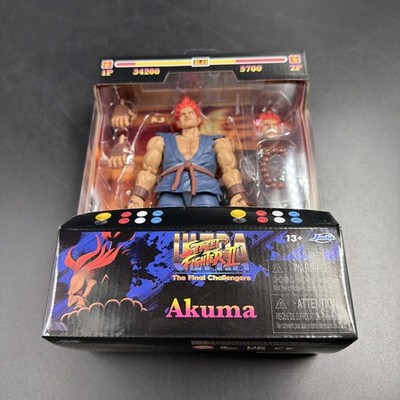 Jada Street Fighter II Akuma 1:12 Action Figure 6''  Toys & Accessories