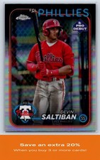 Devin Saltiban 2024 Topps Pro Debut #PDC-179 Chrome FCL Phillies