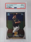 PAUL SKENES 2023 BOWMAN CHROME DRAFT 1ST BASEBALL PIRATES A PSA 10 Q0094