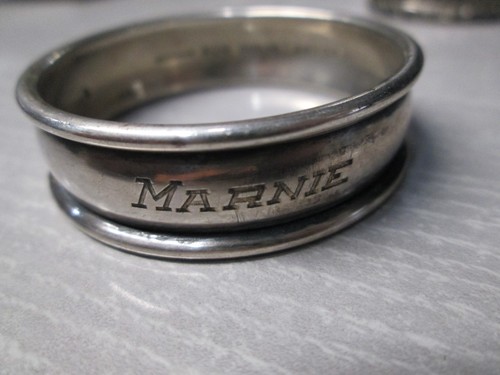 Vintage Gorham Sterlingsilber Serviettenring - A6291