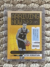 2023-24 Hoops Arriving Now Winter Victor Wembanyama #26 Spurs Parallel Rookie