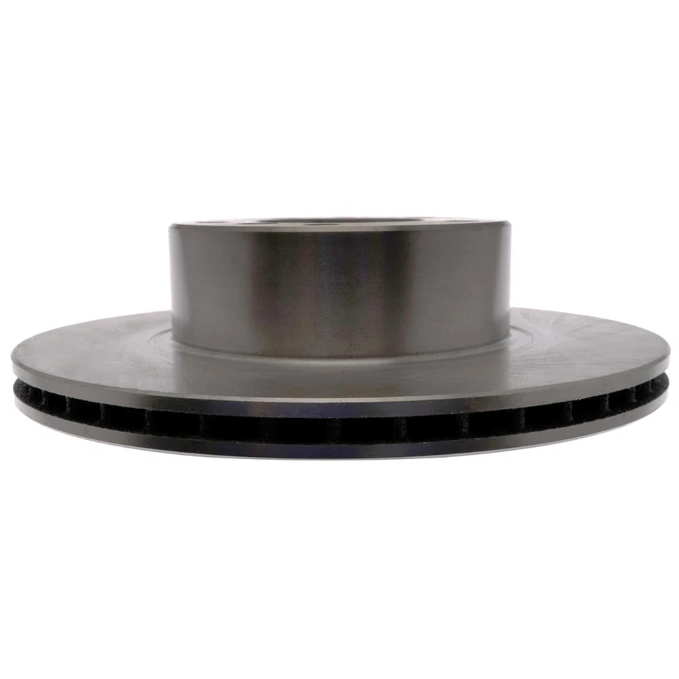 Kit de rotores de freno delanteros + pastillas metálicas y herrajes para BMW 535i 1989-1993 Foto 4 de 4