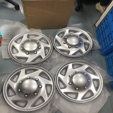Set Of 4 Fits For Ford Truck Van 16 Full Wheel Covers Hub Caps Fits Steel New