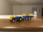 Vintage Lesney Matchbox Series 39 Ford Tractor & 40 Hay Trailer