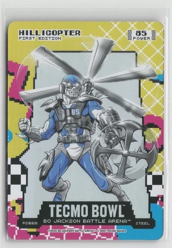 Bo Jackson Battle Arena Steel 80's RAD Hillicopter #RD665