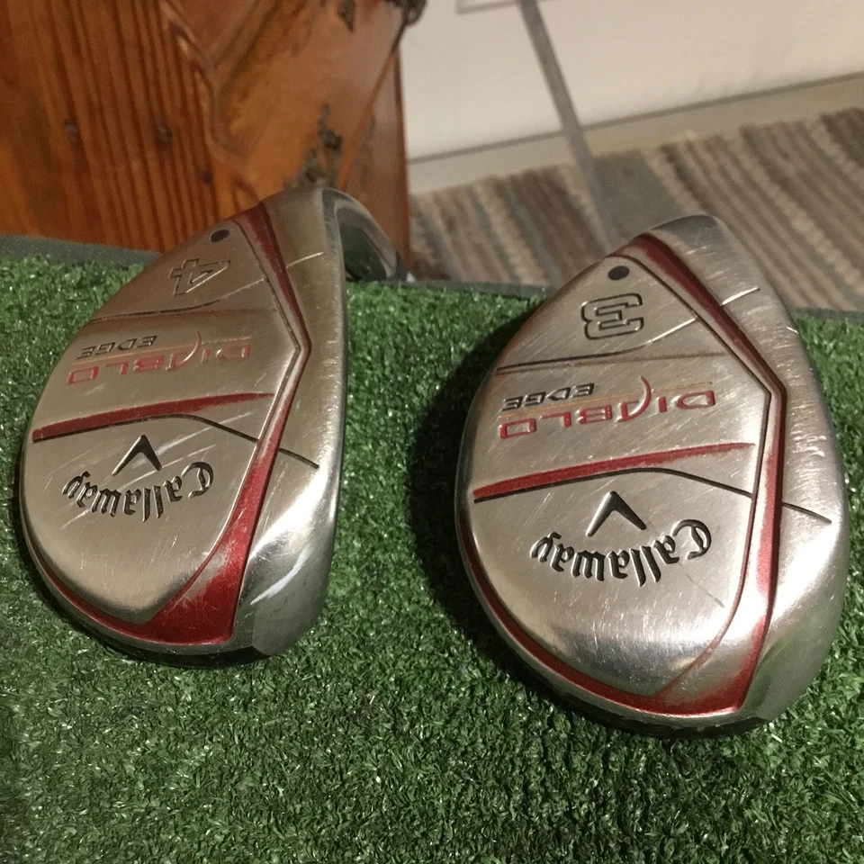 Callaway Left Handed Diablo Edge Hybrids Set (3H & 4H) Regular 60g Graphite (LH) - Image 2 of 4