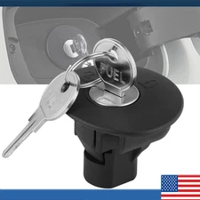 For Ford F-150 Locking Gas Fuel Tank Cover Plug Cap with 2 Keys 8U5Z9C268B